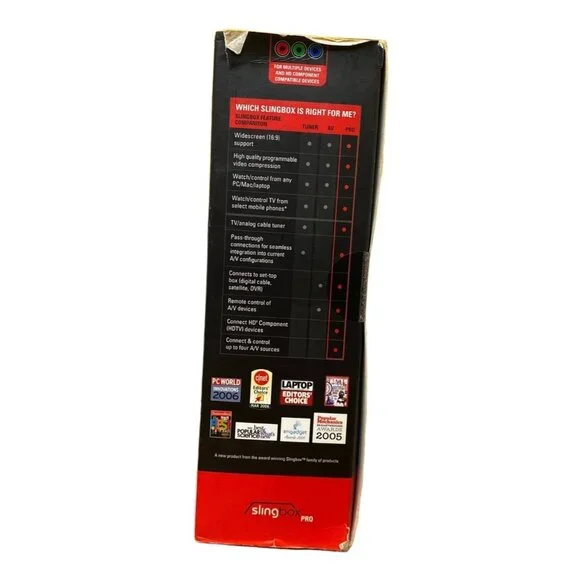 Slingbox Pro Cable Box HD Connect Watch TV Virtually Anywhere